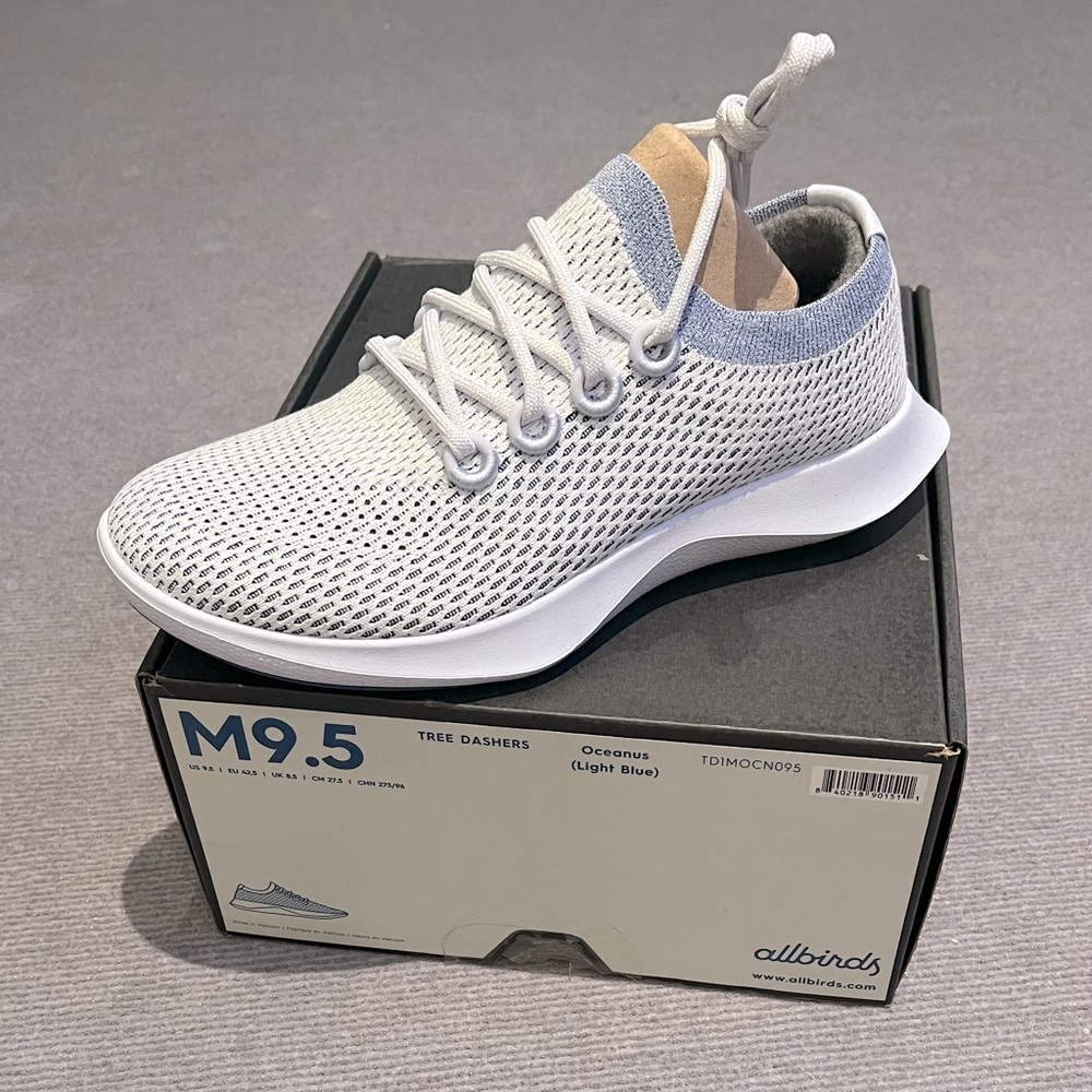 Allbirds Tree Dashers Mens size 9.5